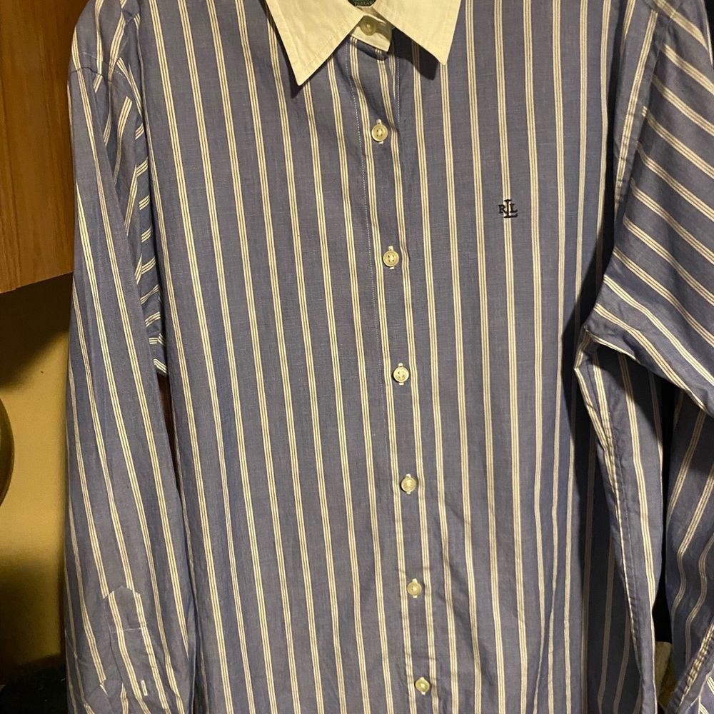 Strips Ralph Lauren size 8 great condition like new